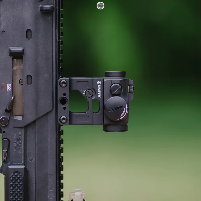 RailScales MP7 GIP MLOK Rails, G10 Solo's M-LOK Scales (Matrix, Black FR4, 1.5-Slot), LAO Sling Mount | Heckler & Koch MP7 MP7A1 Post Sample MG w/ B&T USA MP7 Rotex Suppressor, Surefire XVL2-IRC WeaponLight, Aimpoint Micro T-2 RDS on Unity Tactical FAST Micro Mount, HK 40rd MP7 Magazine and HK MP7 3-Position Stock. 