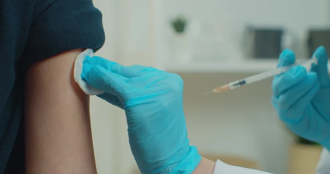 measles jab