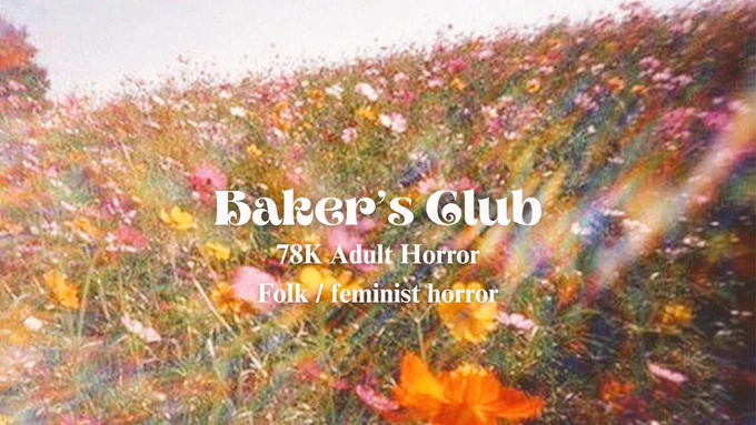 Baker's Club 78K Adult Horror Folk Feminist Horror
Dismiss