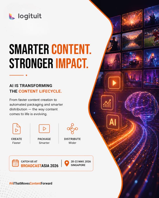 Logituit at Broadcast Asia