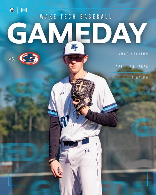 Wake Tech baseball gameday vs. Louisburg