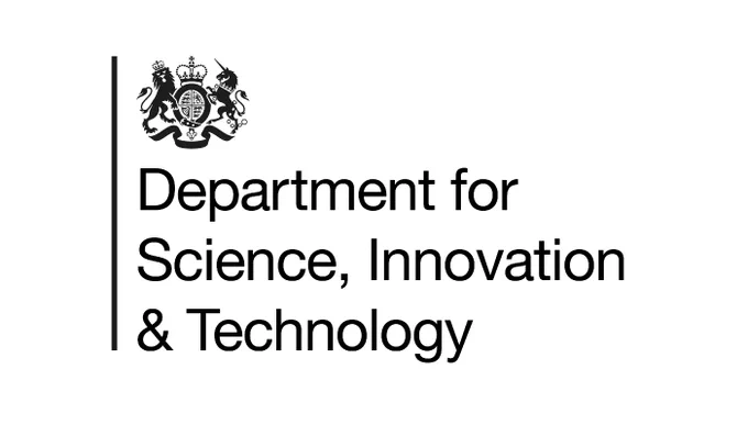 Department for Science Innovation and Technology Logo