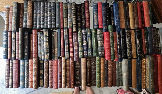 108 Easton Press Leather-Bound Classics Collector's Edition Various Authors