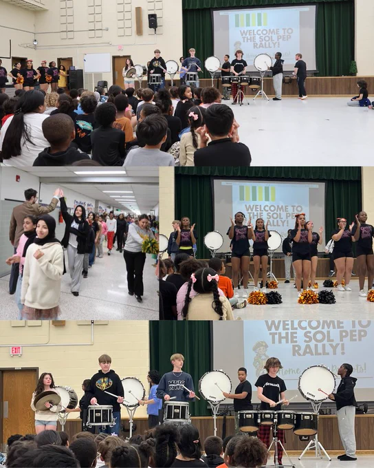 Pep rally for SOLs