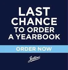 last chance to order a yearbook APRIL 30