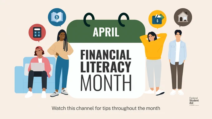 April is Financial Literacy Month. Watch this channel for tips throughout the month. 