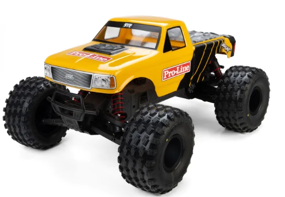 Inspired by the brute force of full-size monster trucks, the Brunt throws down sharp contours, oversized fender flares, and a wide, aggressive stance that looks ready to crush terrain before you even pull the trigger. Backyard bashing, skatepark sends, dirt lot chaos, this body makes your QUAKE 223S look like it means business.

This version comes clear, which means the design is entirely up to you. Lay down your own paint scheme with Pro-Line's high-quality RC body paints and build something no one else at the bash spot has. Go bold. Go clean. Go full neon mayhem. It is your canvas.