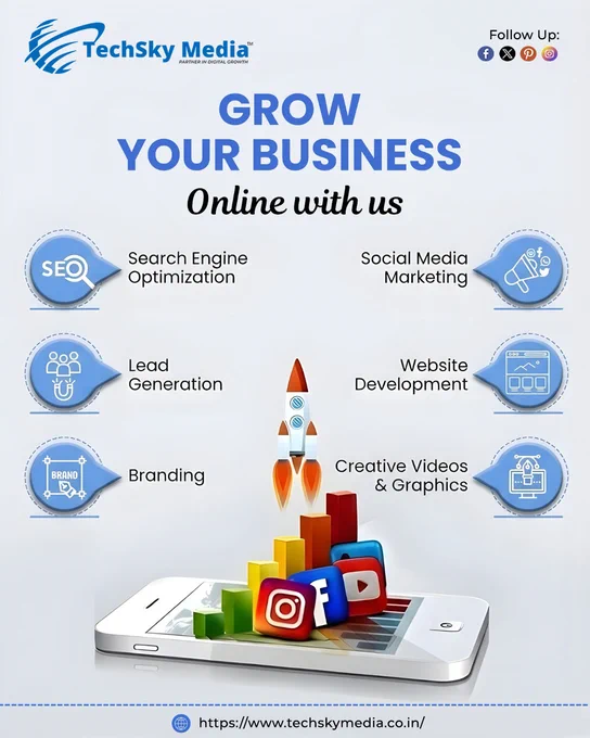 Grow Your Business Online with us.