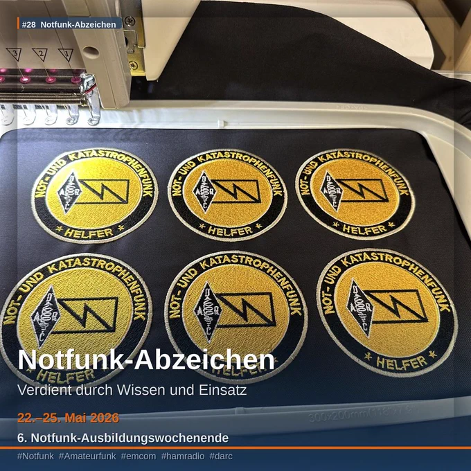 Notfunk-Abzeichen