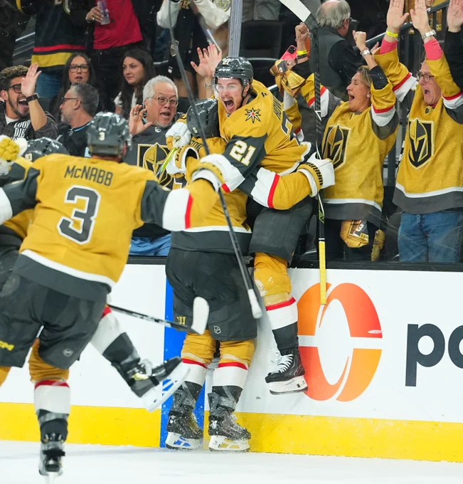 Brett Howden OT game winner goal celly