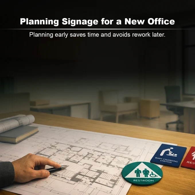 Planning Signage for a New Office
