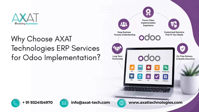 AXAT Technologies delivers end-to-end ERP solutions.