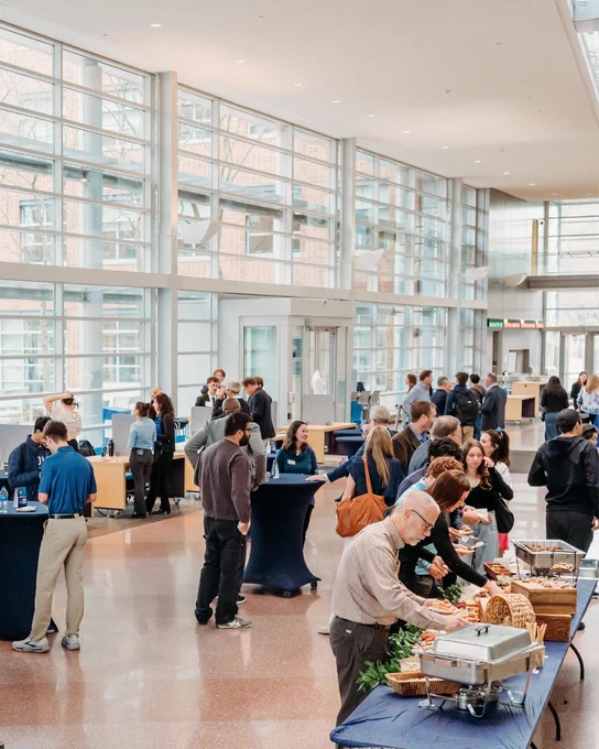 Dare to Disrupt LIVE reception. 