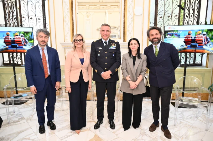 Milena Lerario at the workshop “The Challenge of Environmental Security and Climate Change in the Euro-Mediterranean Region”, hosted by Med-Or Italian Foundation