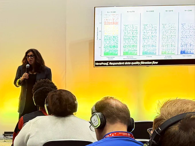 Great to see Sima Vasa and Greg Silverman take the stage at IIEX North America hosted by Greenbook. Their talk, “Role of Brand and Consumer Choice,” brought to life how brand impact can be measured in real decision-making.

#IIEX #MarketResearch #BrandStrategy