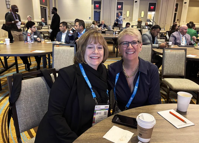 Peggy Delfabbro and Judith Maloy