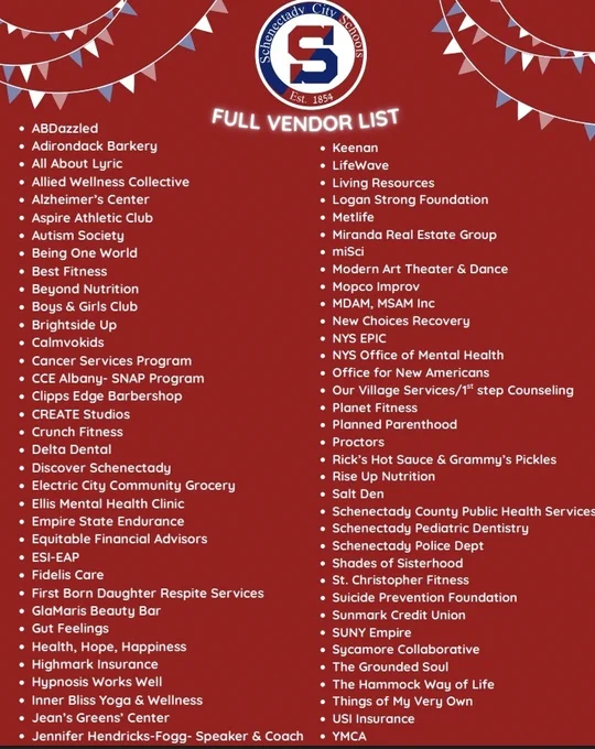 Flyer:  Wellness Fair