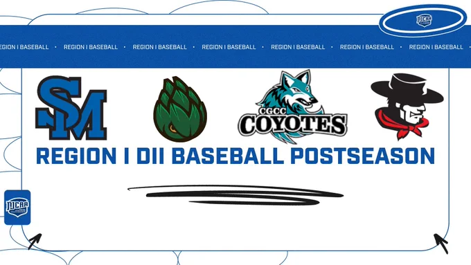 Logos of four teams for Region I DII Baseball Postseason.