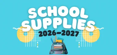 2026-2027 School Supply Lists Now Available!