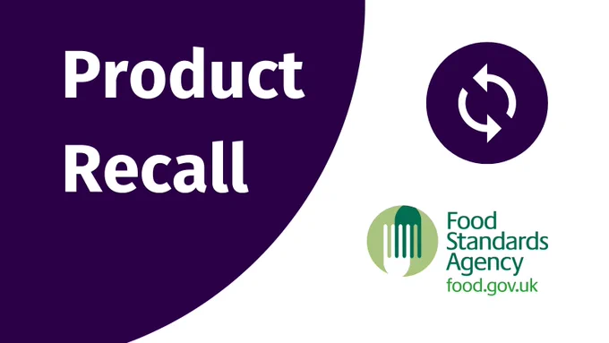 Product Recall - Food Standards Agency