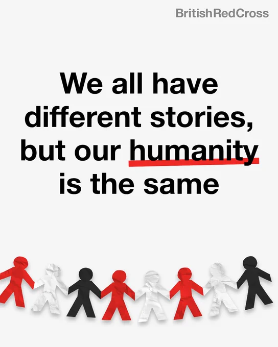 We all have different stories, but our humanity is the same