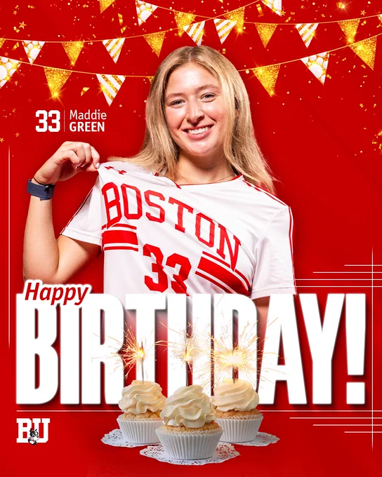 Happy Birthday graphic for Maddie Green