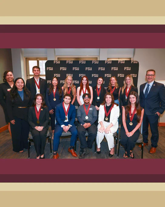 Group photo of the 2026 Garnet & Gold Scholars.