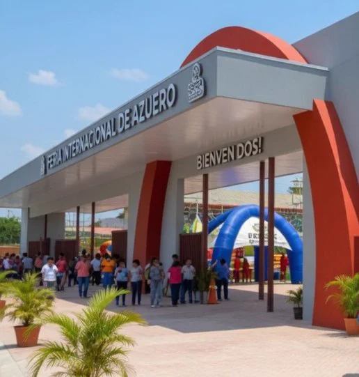 Entrada de la Feria de Azuero.