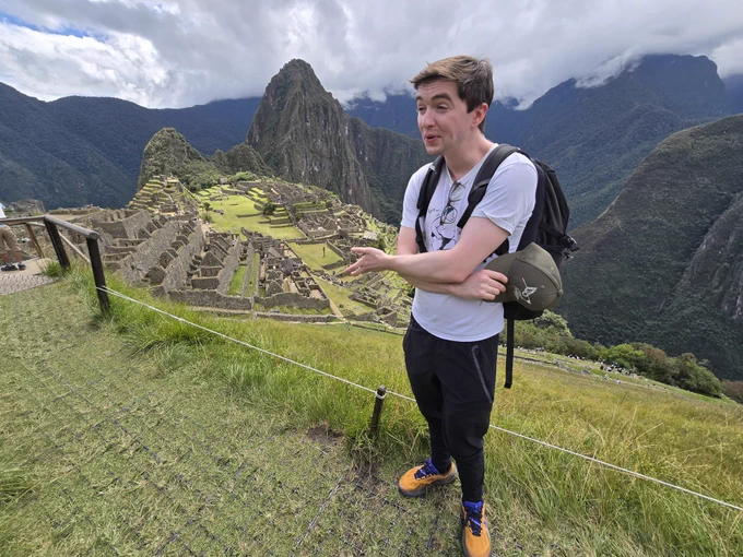 Moron goes to Machu Picchu