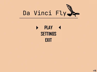 Main menu / Da Vinci Fly