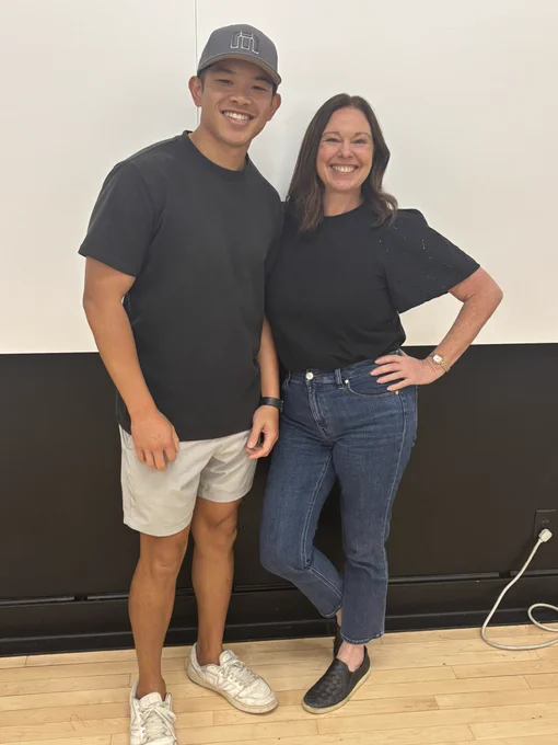 Jason and Melissa smiling