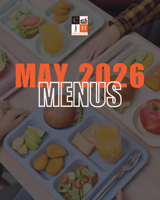 May 2026 Menus