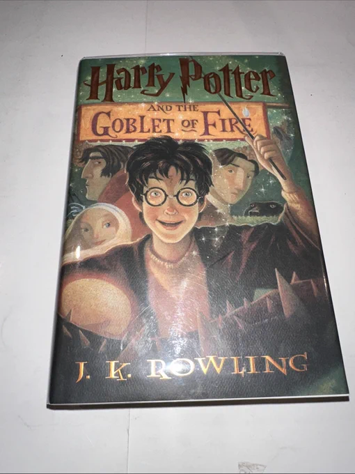 Harry Potter & the Goblet of Fire 2000 JK Rowling Signed NO COA