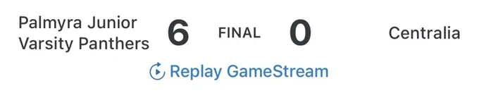 Palmyra JV Baseball