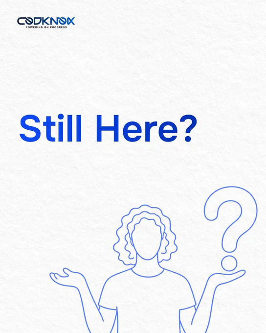 An Infographic image with text"Still here"
