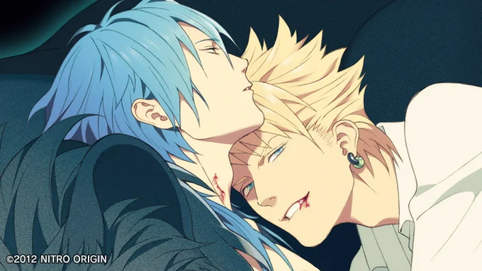 『DRAMAtical Murder(ドラマティカルマーダー)』特典用イラスト：トリップと蒼葉