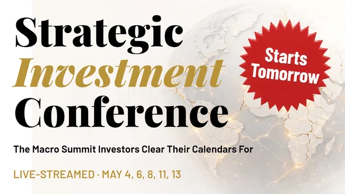 Strategic Investment Conference - Live-streamed - May 4, 6, 8, 11, 13