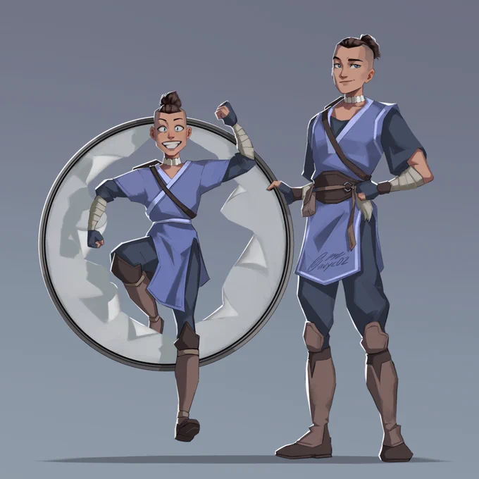 Sokka, through the years~