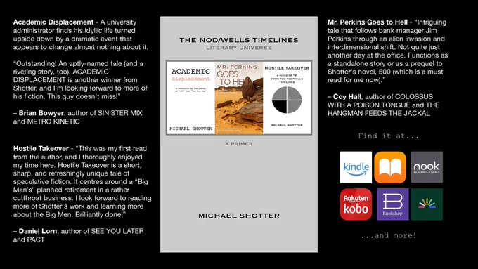 "The Nod/Wells Timelines - A Primer" by Michael SHotter