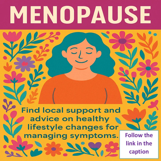 Menopause can have a significant impact on health, wellbeing and daily life.
This local Menopause Toolkit brings together trusted information and practical advice to support people experiencing symptoms and those working with them.
Explore resources and local signposting:
cheshireeast.gov.uk/livewell/health-matters/menopause