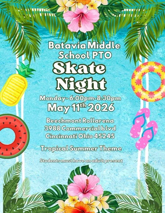 skate night flyer