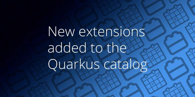 New extensions added to the extensions catalog in April.