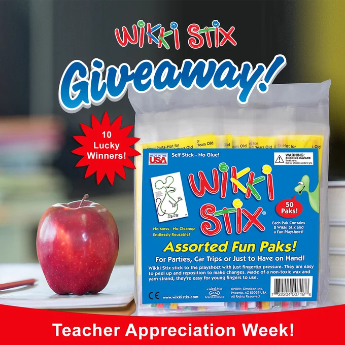 Assorted Fun Pak product packaging for Teacher Giveaway!