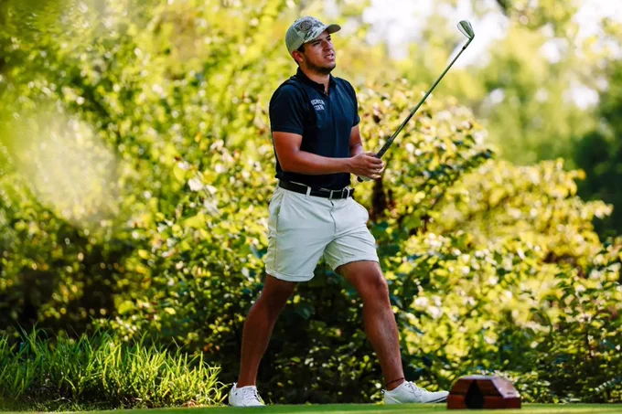 Former Indian Hills Men's Golf National Champion Jose Miguel Ramirez, now a member of Wichita State University
(Photo Credit - Wichita State University Athletics)