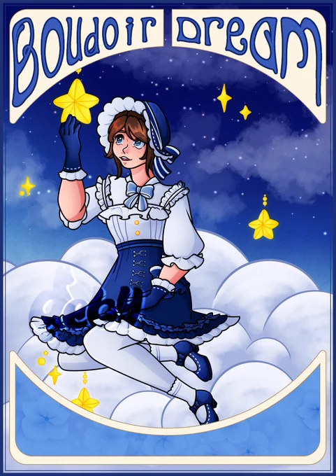 Boudoir Dream - Redraw from 2021