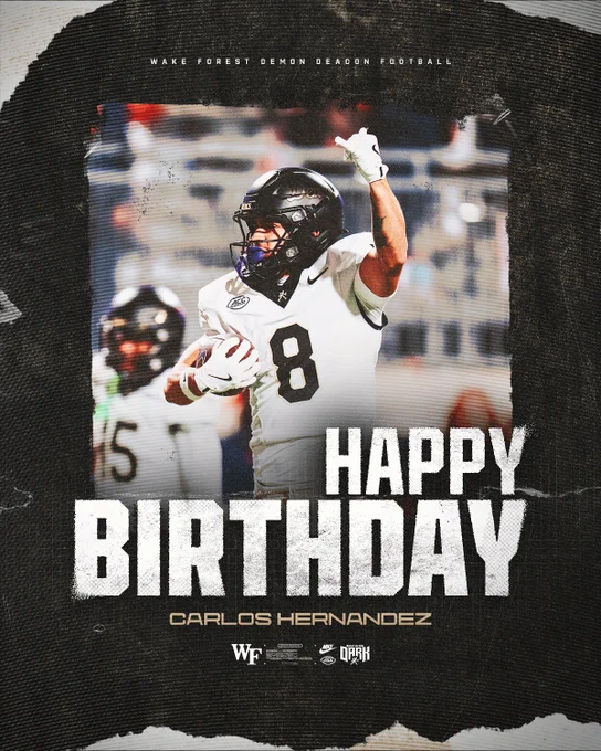 Happy birthday Carlos Hernandez