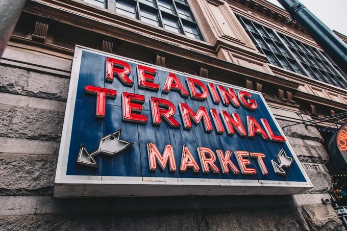 Photo courtesy of Gab Bonghi - Reading-Terminal Market Sign