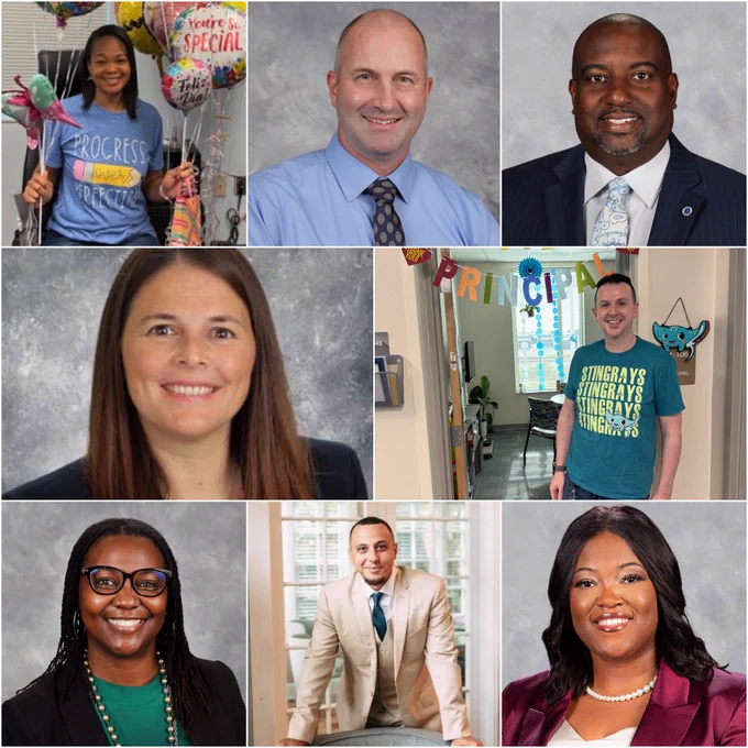 Collage of OCPS principals