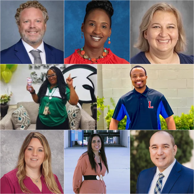 Collage of OCPS principals