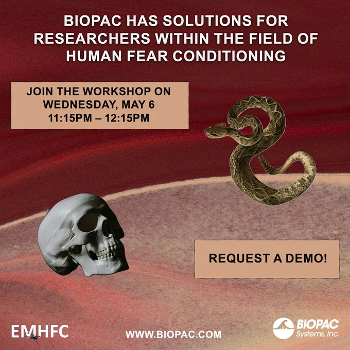 BIOPAC Workshop on fear metrics